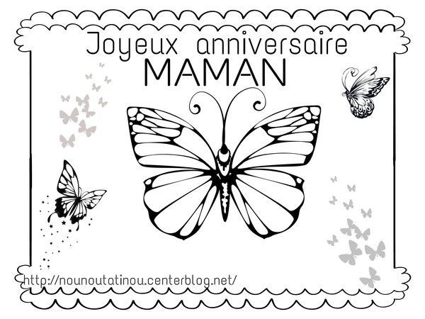 Coloriage Pour Anniversaire De Maman Id es De Coloriage Coloriage Pour Anniversaire De Maman Id es De Coloriage