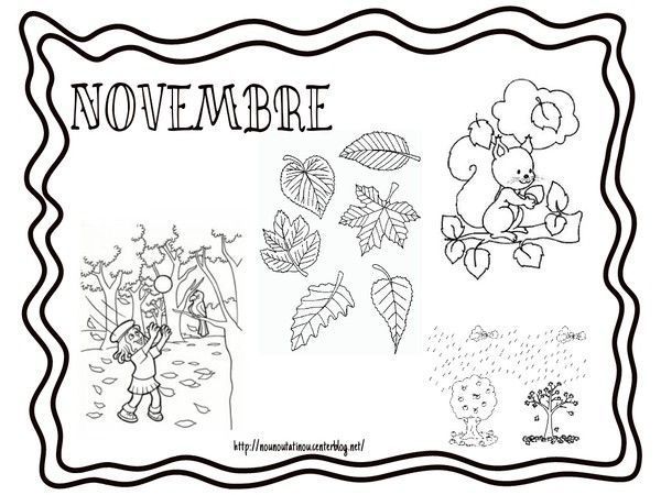 rub coloriage des mois