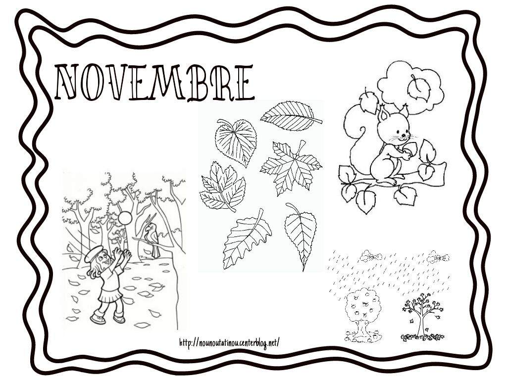 coloriage des mois